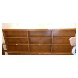 Rm 212 - 2 large wood bookcases