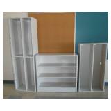 Rm 213 - 3 wood bookcases
