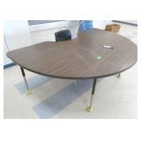 Rm 215 - half moon desk and chair