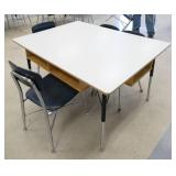 Rm 215 - desk and 4 chairs