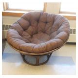 Rm 215 - big lounge chair and funky stool