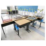 Rm 216 - 6 desks and chairs