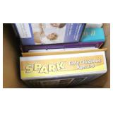 ECFE - Box of teaching materials books and cds