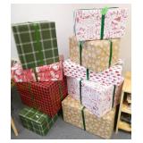 ECFE - Empty boxes wrapped for Christmas