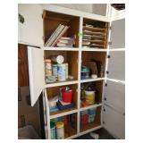 GymO- Wood Cabinet and contents