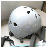GymO- Two bicycle helmets, jump ropes