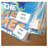 GymO- New jump ropes, small safety cones,5 youth tshirts adult 2x windshirt