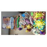 GymO- Lot of approx 90 Backpack friends, trading cards, new jump ropes, bracelets, ball