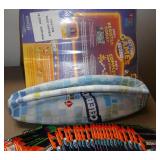 GymO- Lot of approx 90 Backpack friends, trading cards, new jump ropes, bracelets, ball