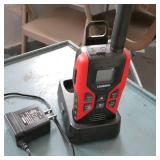 GymO- metal cart with stop watch, 2way radio