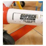 GymS- Mobile rack full of jump ropes