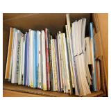 Rm 115 - 3 boxes full of books