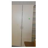 Rm 115 - Bookcase 36x12x80 and two cabinets each 36x24x80 with contents