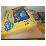 Rm 115 - 2 short bookshelves 54x17x30 and 52x25x30 and one cabinet 36x24x80and all contents