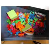 Rm 115 - 2 short bookshelves 54x17x30 and 52x25x30 and one cabinet 36x24x80and all contents