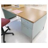 Rm 115 - desk, chair, bookcase, desk organizer