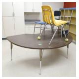 Rm 111B - half moon table and 4 chairs