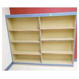 Rm 111B - painted wood bookcase