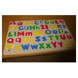 Rm 101A - solid wood storage cabinet 18d 50h with contents and 2nd empty cabinet