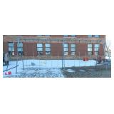 Outside - Large Commercial School Playground 6-place swing set