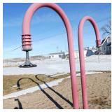 Outside - Two Candy Canes ? Commercial School Playground Equipment