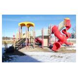 Outside - Master of All Commercial Park or School Playgrounds - Slides Ladders Poles