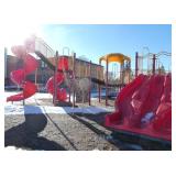 Outside - Master of All Commercial Park or School Playgrounds - Slides Ladders Poles