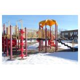 Outside - Master of All Commercial Park or School Playgrounds - Slides Ladders Poles