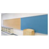 Rm 213 - large cork and chalk boards