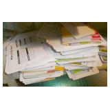 Basement storage room full of shelving