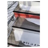 Stadium Bleachers with Press Box and Concession Stand