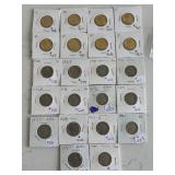 Buffalo Nickels Including Gold Plated