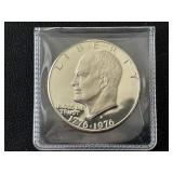 1976-S Bicentennial Eisenhower Silver Dollar Proof