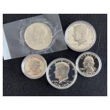 1976-S Bicentennial Silver Proof and Mint Coins