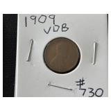 1909 VDB Lincoln Cent