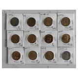 Assorted Dollar Coins