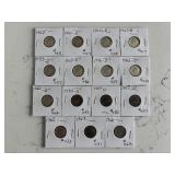 Roosevelt Dimes Including Silver