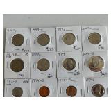 Proof and Uncirculated Mint Coins