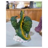 Wizard Candle Holder and 2 Dragons