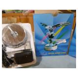 Wizard Candle Holder and 2 Dragons