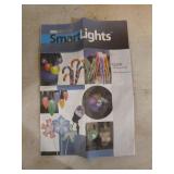 Smart Lights LED Light Show (Snowflurry), 12 Mini Candles, Crystal Rotary Stands