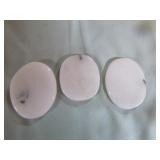 10 Milky Quartz Palm Stones