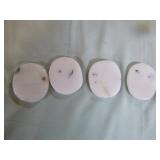 10 Milky Quartz Palm Stones