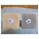 2 Zebra Jasper Pyramids