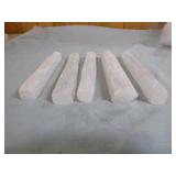 5 Selenite Crystal Sticks