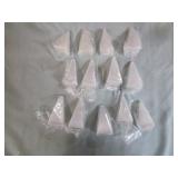 13 Selenite Crystal Pyramids