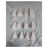 12 Selenite Crystal Pyramids