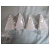 12 Selenite Crystal Pyramids