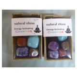 8 Small Boxes of Chakras Stones