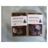8 Small Boxes of Chakras Stones